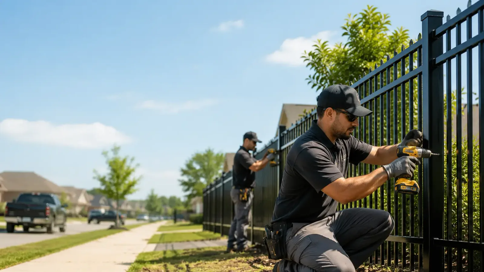 Metal Fence Installation in Seneca, MO